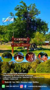 Camping Agreste Viejo Manzano - Lago Steffen - Bariloche - Viejo Manzano